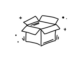 Box, Business, Package, Product Release, Release, Shipping, Startup Business Flat Line Filled Icon Banner Template. isolated a white background. flat.