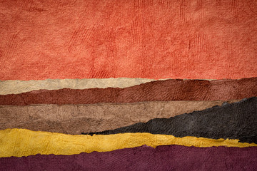 Fototapeta premium collection of colorful textured paper sheets
