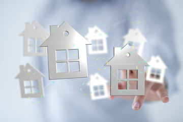 using futuristic interface of smart home automation iot