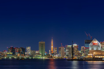 Fototapeta na wymiar 東京ウォータフロント　夜景