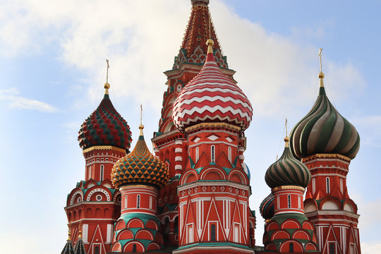  St. Basil's Cathedral in Moscow