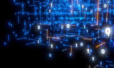 Software, web development, programming concept. Abstract Programming