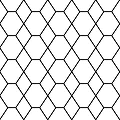 Seamless geometric pattern .Black and white color.