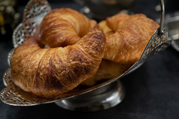 French Croissants and Tea