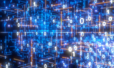 Software, web development, programming concept. Abstract Programming