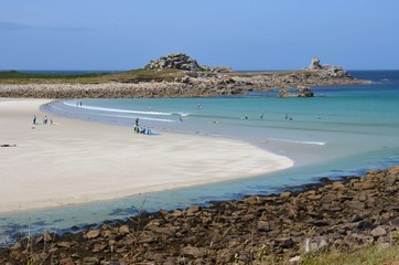 Landunvez beach, Finistère, Brittany, France