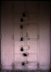 Door with multiple locks