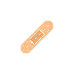Adhesive plaster icon. Flat style vector EPS.