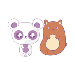 cute bears baby animals kawaii style