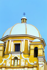 Ancient building dome of Catholic monks