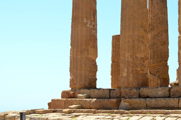 Fototapeta premium Antique colonies in Sicily,Agrigento,Italy
