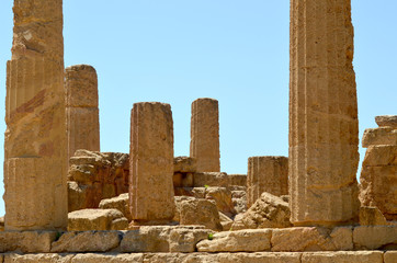 Antique colonies in Sicily,Agrigento,Italy