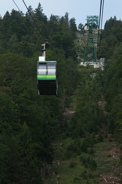 Cable car to Rax in Lower Austria, Europe