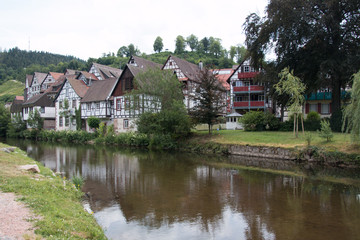 Fototapeta premium Casas en schiltach