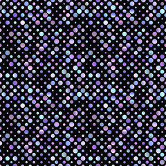 Geometrical dot pattern background - abstract vector design from dots