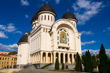 Obraz premium Holy Trinity Cathedral in Arad, Romania
