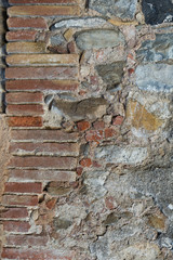 Old stone wal texture