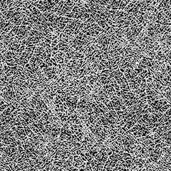 Texture of sturdy canvas with a pattern by interrupted stripes, lines, dots, shapes. Carpet. Monochrome. Design for backgrounds, wallpapers, covers and packaging