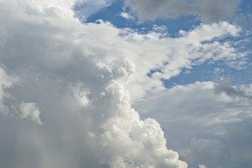 Backlit Clouds after a Storm