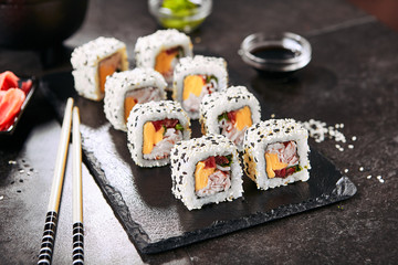 Delicious Sushi Rolls