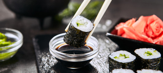 Delicious Sushi Rolls