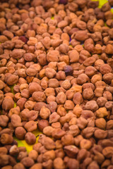 closeup of a indian chana on the floor, Indian Food 