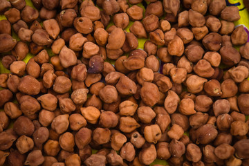 closeup of a indian chana on the floor, Indian Food 