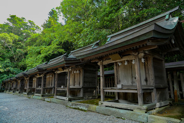 Fototapeta na wymiar Japanese shrine
