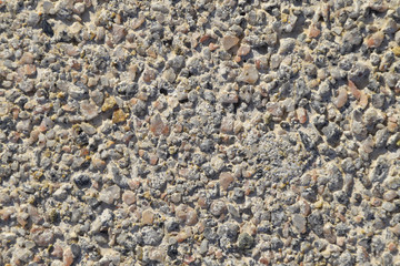 The texture of paving slabs close up. Close-up of paving slabs. Background of frozen cement