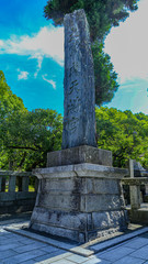 monument in the cemetery