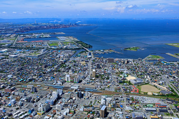 木更津上空／空撮