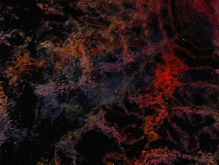 Abstract painting, Wall art, Canvas print, Oil paint, Modern drawing, Textured brushstrokes, Contemporary impressionism style, Warm fancy colors, Psychedelic design pattern, surreal fine art