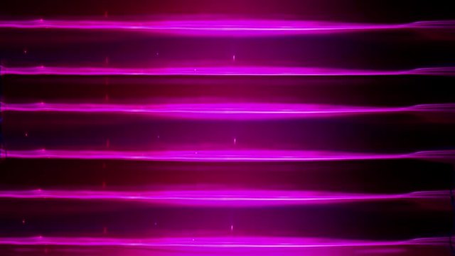 Horizontal neon purple lines, animation