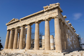 Obraz premium The Parthenon in Athens, Greece