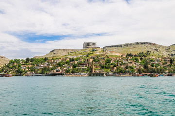 view of halfeti boat tour - gaziantep turkey