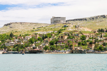 view of halfeti boat tour - gaziantep turkey