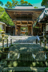 Obraz premium chinese pavilion in japanese garden