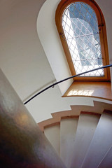 Fototapeta premium escaleras de caracol