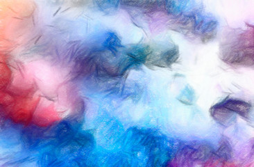 Oil painting art abstraction. Abstract background. Soft brushstrokes.