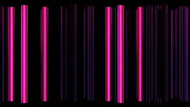 Spinning pink neon lights, animated background
