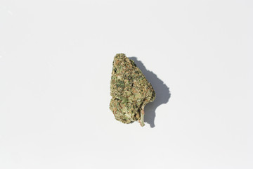 Fototapeta premium Mimosa Strain - Marijuana Bud Isolated - Cannabis - Herbal