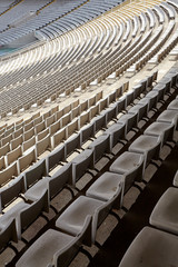 seats in the stadium