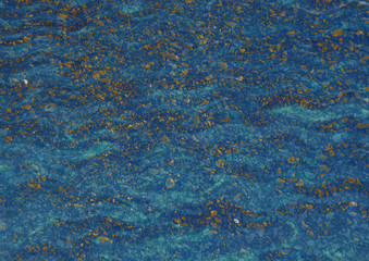 Abstract Water Over Gravel Background
