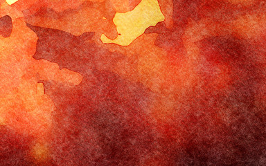 Abstract design pattern in happy bright colors, warm volume brush strokes on canvas, template backdrop for print flyers, banners, advertising production, invitations and cards, web graphic background