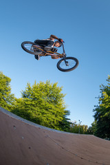 BMX Bike Stunt
