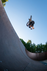 BMX Bike Stunt