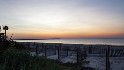 Fototapeta premium Sunrise at the Beach