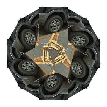 black flower project