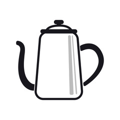 カフェ　シンプル　コーヒーポット