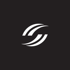 Fototapeta premium S letter icon logo design vector template